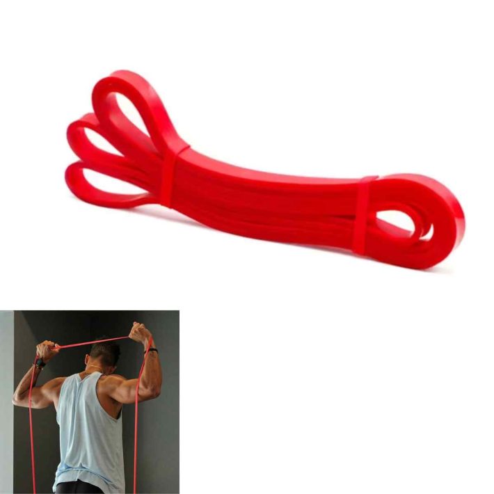 Banda Roja Elástica De Resistencia 15-35lb Calistenia