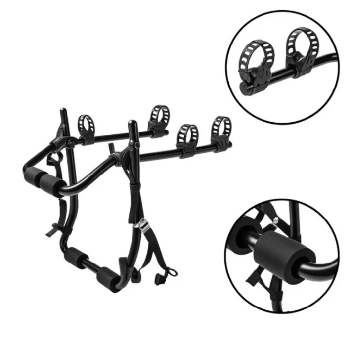 Porta Bicicletas Triple Universal Soporte Para Automóvil