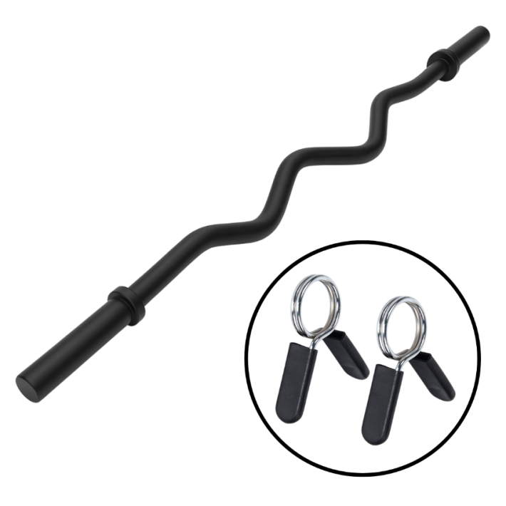 Barra Z Preolímpica de 150cmx25mm 6kg Acero Cromado