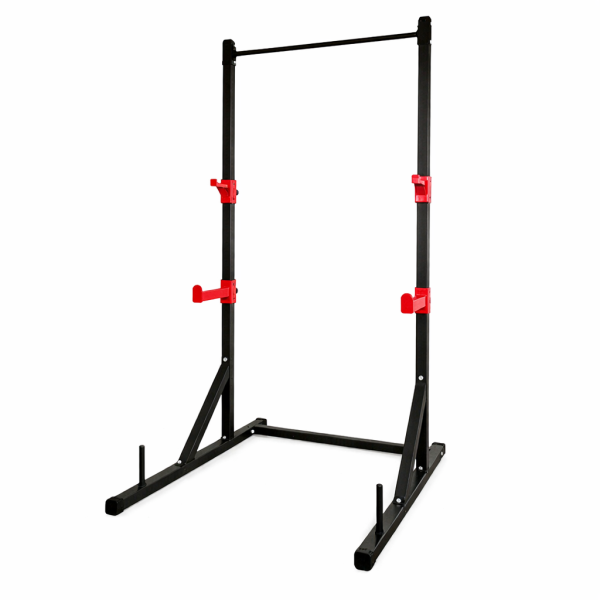 Jaula Multifuncional Half Rack de Acero – Soporte 300 kg