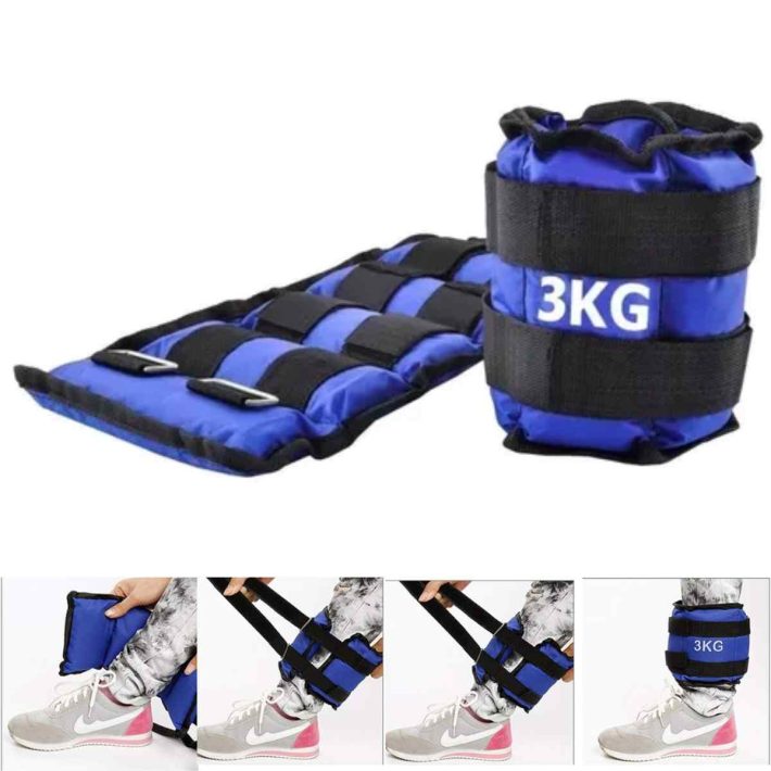 Par De Pesas Tobilleras Y Muñecas 3 Kg C/u (total 6 Kg)