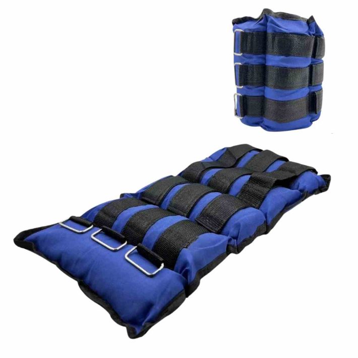 Par de Pesas Tobilleras y Muñecas 4 kg c/u (Total 8 kg)