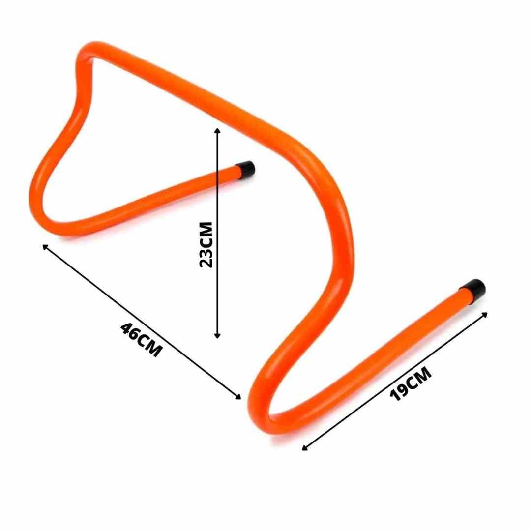Pack de Vallas de Salto 23 cm para Entrenamiento de Agilidad y Coordinación - Imagen 2