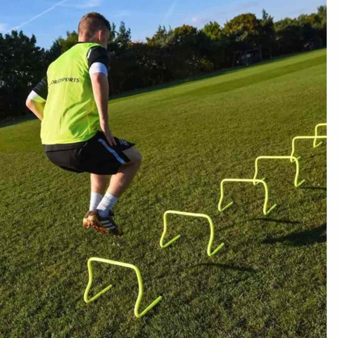 Pack de Vallas de Salto 23 cm para Entrenamiento de Agilidad y Coordinación - Imagen 4