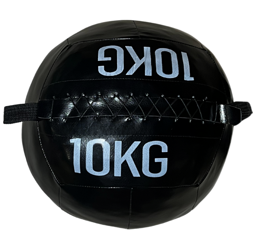 Balón Medicinal 10 kg de Ecocuero Antideslizante para CrossFit - Imagen 3