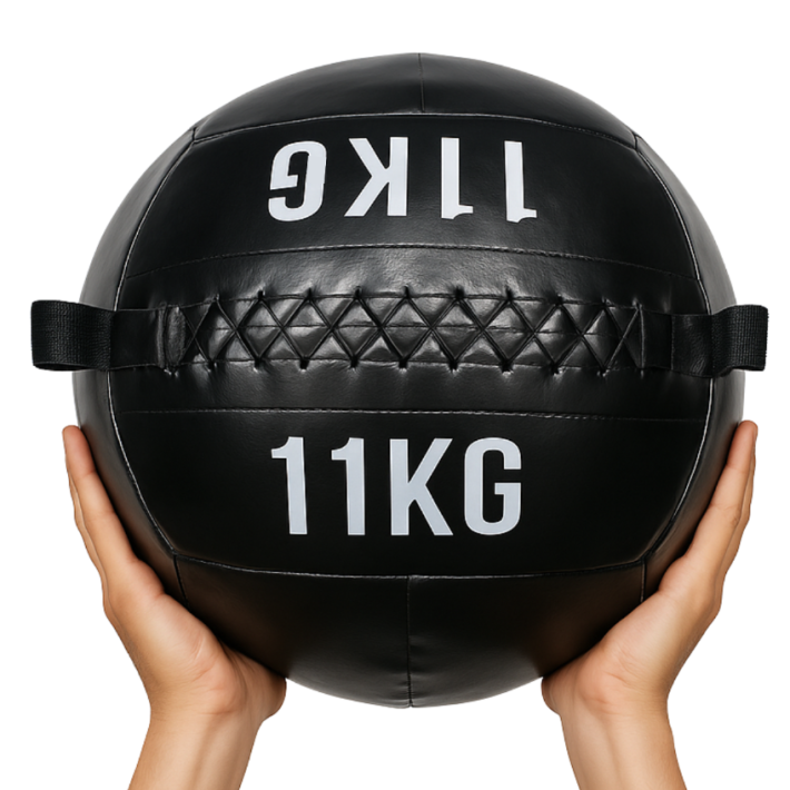 Balón Medicinal 11 kg de Ecocuero Antideslizante para CrossFit