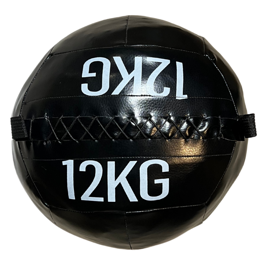 Balón Medicinal 12 kg de Ecocuero Antideslizante para CrossFit - Imagen 2