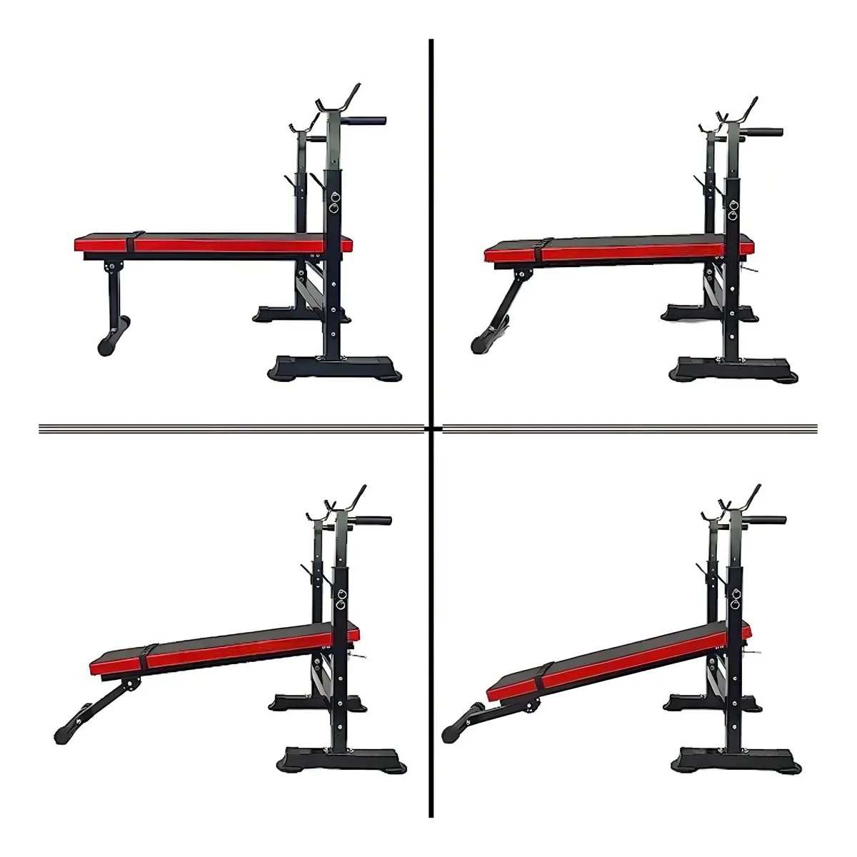 Banco de Musculación con Soportes para Barra - Imagen 4