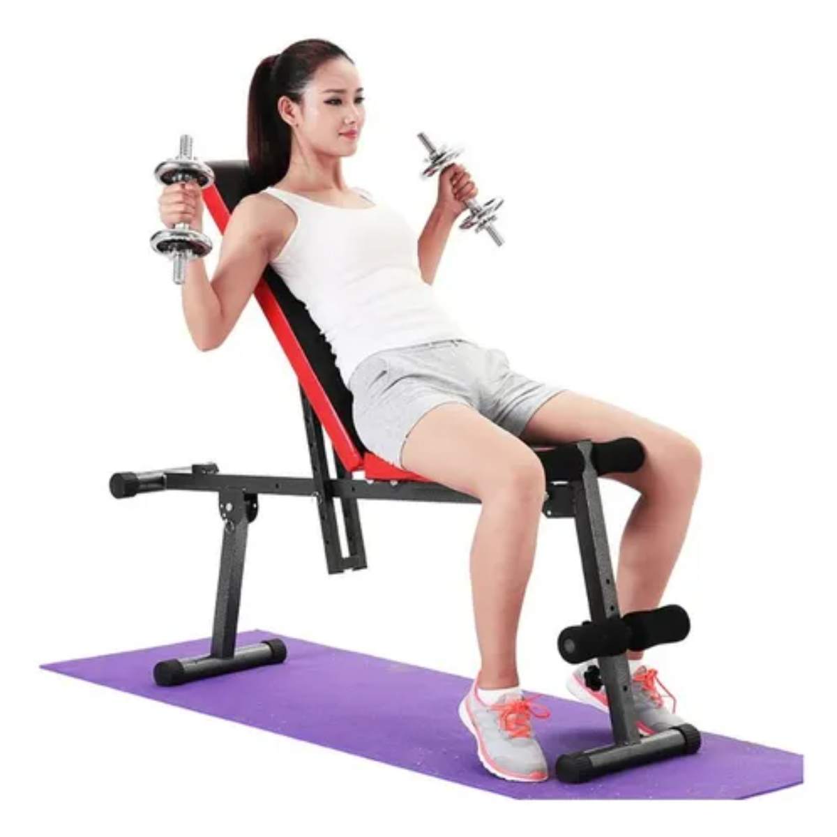 Banco de Pesas Reclinable Multiángulo para Gimnasio en Casa - Imagen 4