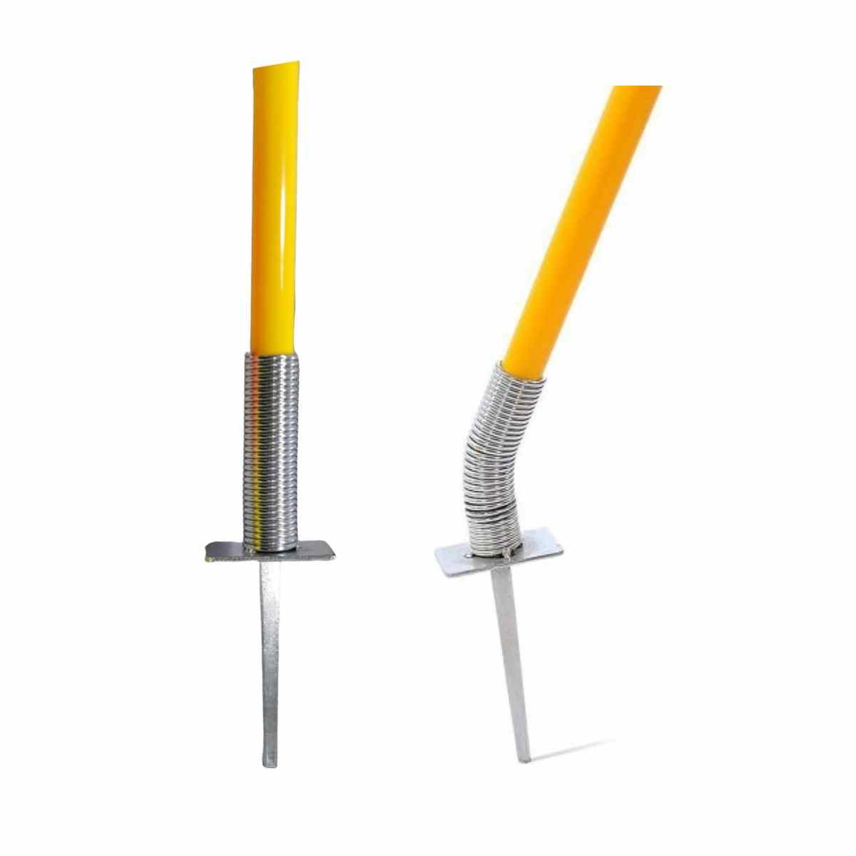 Pack x4 Banderines de Córner con Bastón Slalom 1,50 m – Enroscable con Estaca - Imagen 2