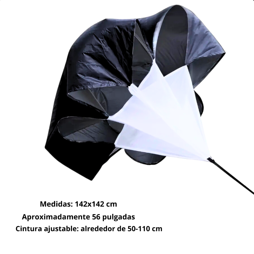 Kit de Entrenamiento de Agilidad 4 en 1 (Aros + Conos + Escalera + Paracaídas) - Imagen 3