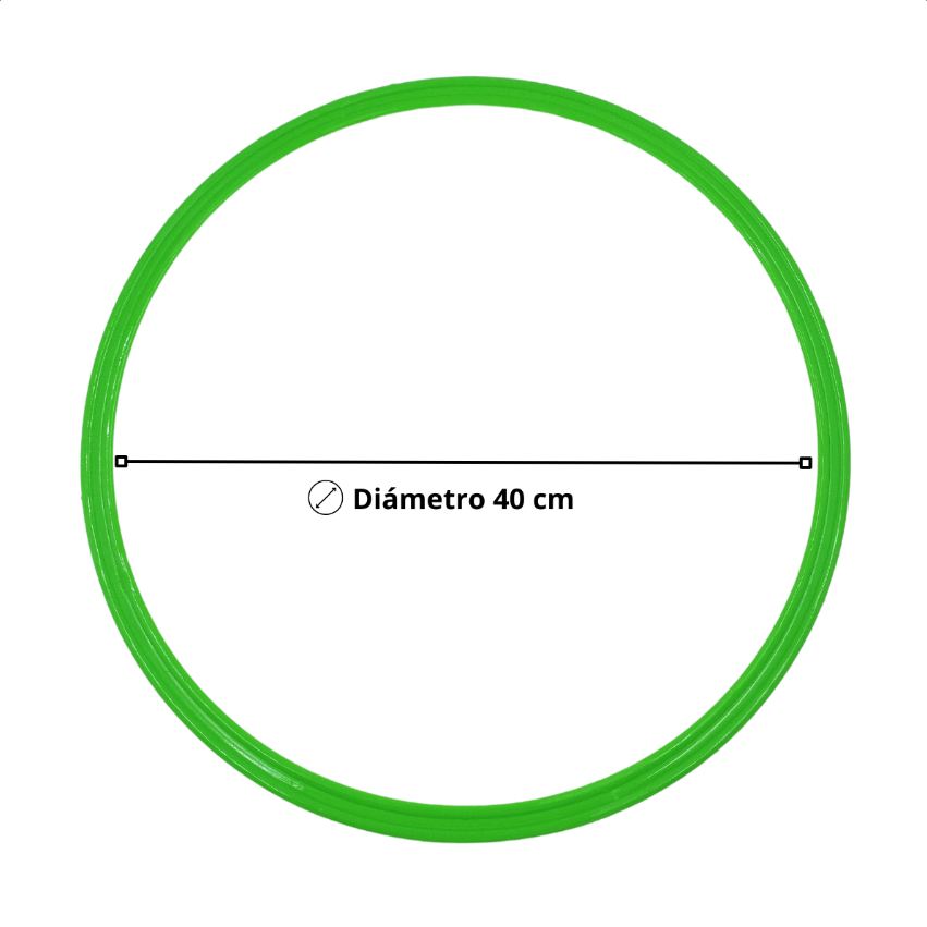 Kit de Entrenamiento de Agilidad 4 en 1 (Aros + Conos + Escalera + Paracaídas) - Imagen 4
