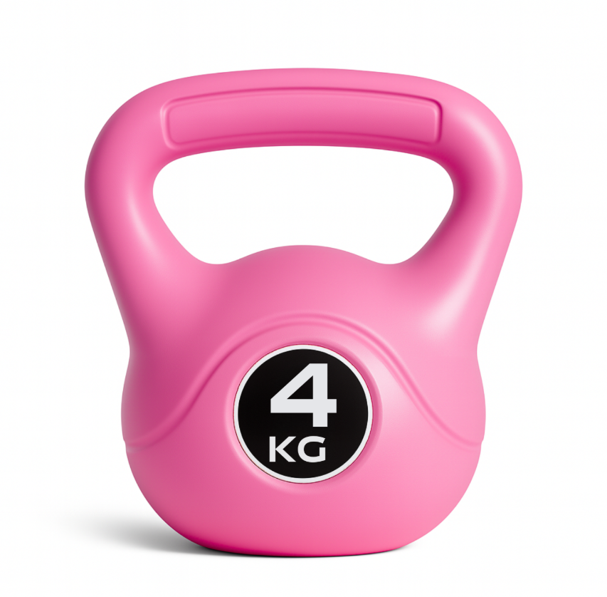 Pesa Rusa Kettlebell 4 kg para Entrenamiento Funcional y CrossFit