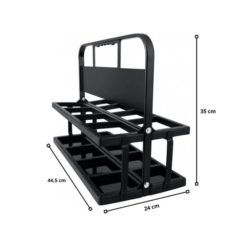 Soporte Plegable para 8 Botellas Portabotellas Deportivo - Imagen 2