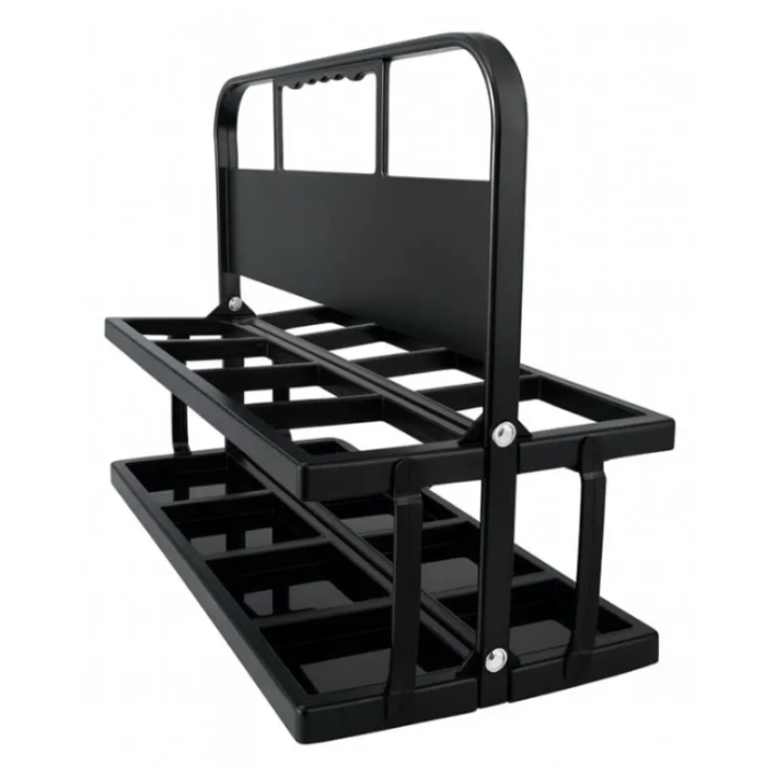 Soporte Plegable para 8 Botellas Portabotellas Deportivo