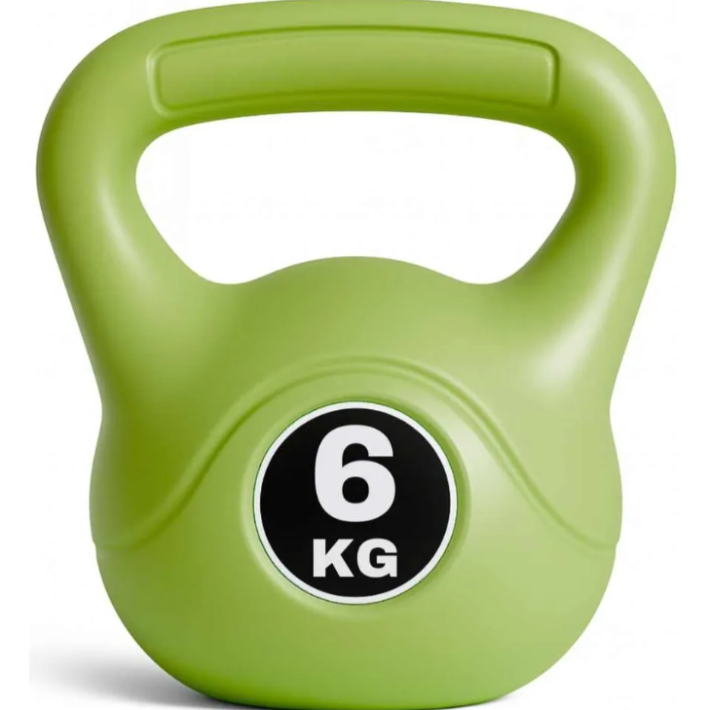 Pesa Rusa Kettlebell 6 kg para Entrenamiento Funcional, Crossfit y Fitness
