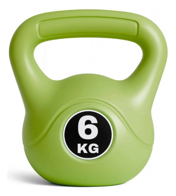 Pesa Rusa Kettlebell 6 kg para Entrenamiento Funcional, Crossfit y Fitness