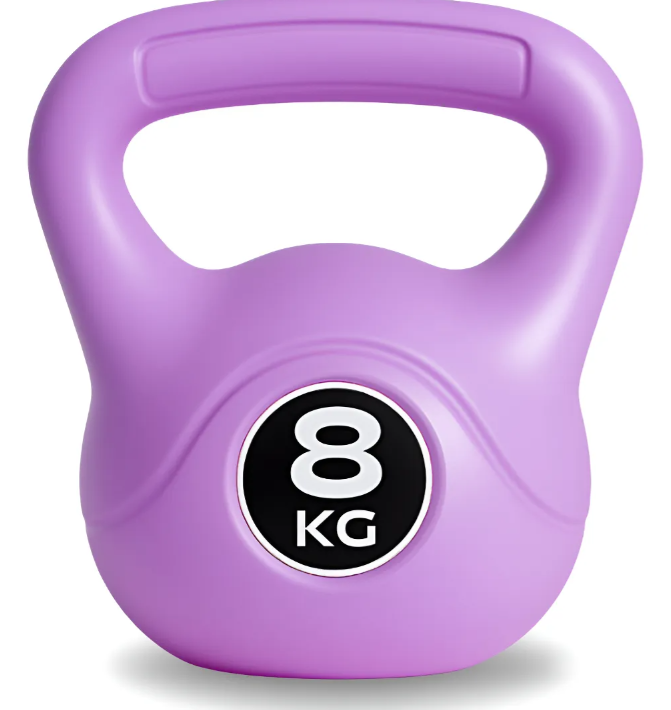 Pesa Rusa Kettlebell 8 kg para CrossFit, Fitness y Entrenamiento Funcional