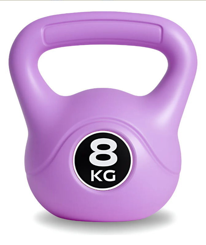 Pesa Rusa Kettlebell 8 kg para CrossFit, Fitness y Entrenamiento Funcional